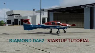 (EN) Diamond DA62 startup from cold and dark tutorial - VERTX DA62 Prepar3D V4