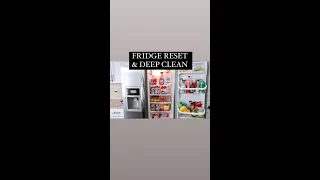 REFRIGERATOR ORGANIZATION + CLEAN WITH ME | 2022 CLEANING MOTIVATION | SUNDAY RESET |JAMIE'S JOURNEY