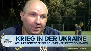 PUTINS KRIEG: Steffen Schwarzkopf trifft schwerverletzte Soldaten I WELT Reporter