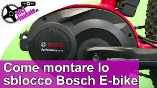 Come montare la modifica Bosch Performance CX bici elettrica TUTORIAL