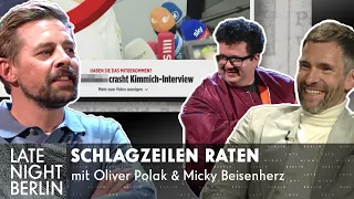 Kimmich-Interview gecrasht & neue Katzen-Erfindung - Schlagzeilen raten mit Polak & Beisenherz