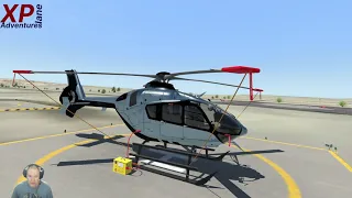 Simulation Adventures: EC135 Helicopter FLT (F) KCNY UP Crewmen Transport