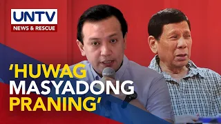 Ex-Sen. Trillanes, may pasaring kay ex-PRRD; ICC arrest warrant, darating sa panahong ‘di inaasahan