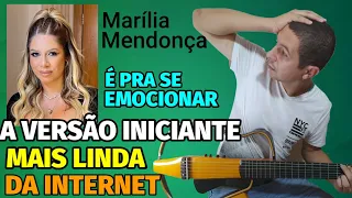 🎸Como tocar QUERO VOCÊ DO JEITO QUE QUISER no VIOLÃO FÁCIL - Marília Mendonça - INTRO LINDA DEMAIS