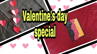 Valentine's Day Special Card | Valentines day Craft idea | DIY Valentine's day Special