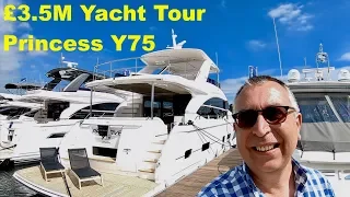 £3.5M Yacht Tour : Princess Y75