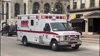 Saginaw MI MMR Ambulance 276 Responding (MEDICAL)