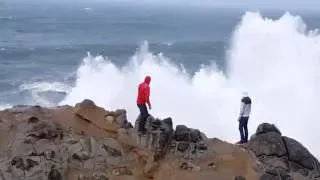 Oregon Coast Huge Wave FAIL