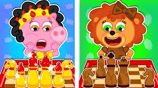 Liam Family USA | Rich Chess vs Broke Chess | Chess Queen | Family Kids Cartoons