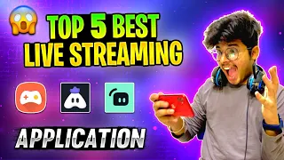 Top 5 Best Live Streaming App For Free Fire And Pubg | Best Mobile Live Streaming App Low End Device
