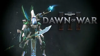 Dawn Of War 3 Skirmish Gameplay - 2v3 (Hard) Eldar Wraith Guard Build (No commentary, 2021)