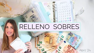 💸SISTEMA DE SOBRES💸  Relleno abril💰AHORRA MUCHO DINERO💰