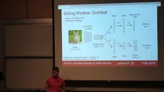 CS231n Winter 2016: Lecture 8: Localization and Detection