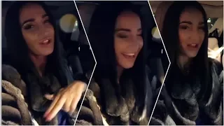 Бузова весь день поет песни в машине 🚘🎤 Сторис (stories) 30.01.2018