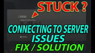 HOW TO FIX | CONNECTING TO SERVER ISSUES IN CALL OF DUTY MWII DMZ WARZONE 2 SERVER CONNECTION FIX