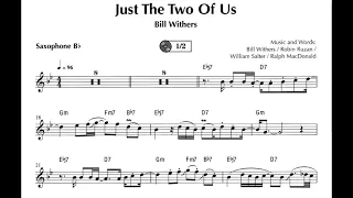 Just the two of us Bb backing track