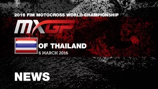 Race Highlights MXGP of Thailand 2016 - motocross