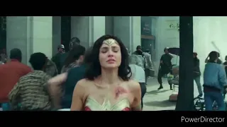 Wonder Woman renouncing her wish and flying😱for the first time
