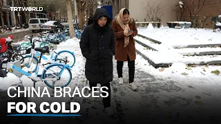 China facing cold wave with temperatures dropping to -26°C