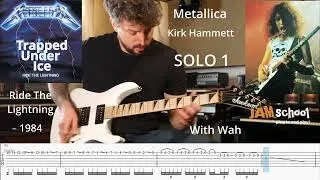 Metallica Trapped Under Ice Guitar Solo Kirk Hammett (With TAB)