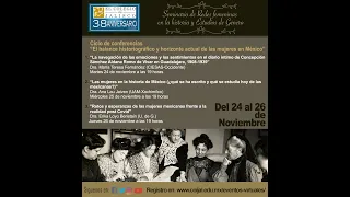 Seminario de Redes Femeninas en la Historia: Ciclo de Conferencias, 26 noviembre