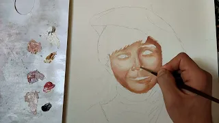 This Portrait Painting Exercise Will Make You Better. part 1