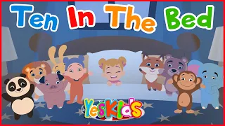 Ten in the Bed | Nursery Rhymes & Kids Songs