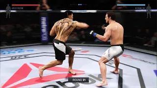 Capoeira kick KO in UFC 2