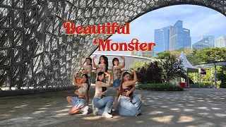 [ONE TAKE, KPOP IN PUBLIC] STAYC (스테이씨) - BEAUTIFUL MONSTER | Dance Cover by NTUKDP Singapore