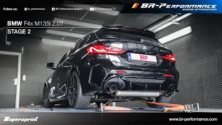 BMW M135i 2.0T / Stage 2 By BR-Performance / Supersprint exhaust