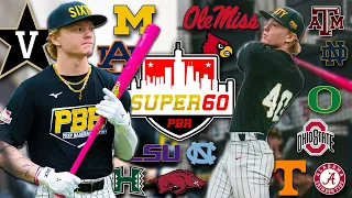 Max Clark & Top D1 Prospects SHOW OFF w/ 100+ MLB Scouts (PBR Super 60)