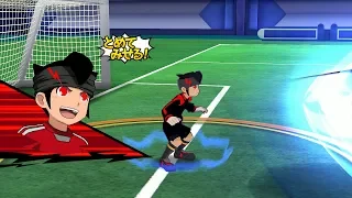 Inazuma Eleven Go Strikers 2013 Dark Inazuma Japan Vs Destructchers Wii 1080p (Dolphin/Gameplay)