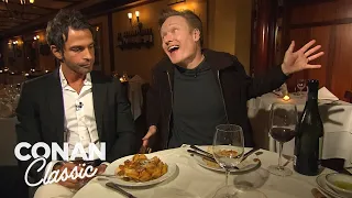 Conan's Dinner With Jordan Part 1 | Late Night with Conan O’Brien