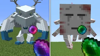 What's inside new bosses in Minecraft? All mobs