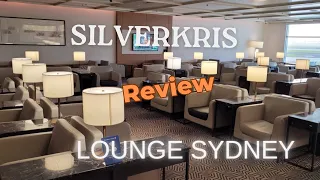 Singapore Airline Silverkris Lounge Sydney Breakfast Review