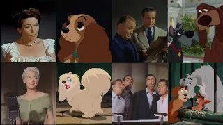 Lady and the Tramp | Voice Cast | Side By Side Comparison