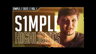 STILL THE BEST! BEST OF S1mple! 2022 Highlights