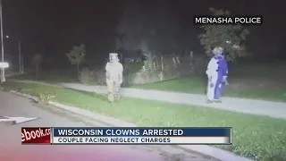 Wisconsin clowns arrested