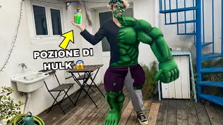 MAI BERE LA POZIONE MISTERIOSA DI HULK! ANTO SI È TRASFORMATO!! *adesso è gigante*