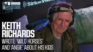 Keith Richards Wrote “Wild Horses” and “Angie” for His Children