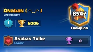 ¡LLEGO A LAS 6000 COPAS SIENDO NIVEL 1!! 😱🏆 ¿Es posible? | Clash Royale -Anaban CR