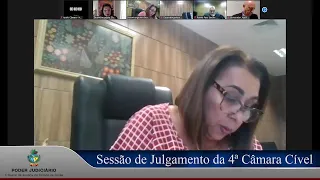 TJGO - 4ª Câmara Cível - Sessão de Julgamento transmitida ao VIVO em 15/09/2022 às 13h