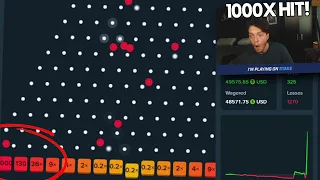 I HIT A 1000X MAX WIN ON PLINKO! (STAKE)