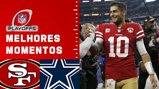 SAN FRANCISCO 49ERS x DALLAS COWBOYS | Wild Card Playoffs NFL 2021 Melhores Momentos