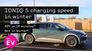 EV charging in winter: how fast does IONIQ 5 charge?