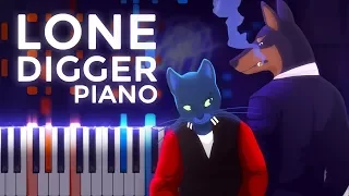 Caravan Palace · Lone Digger · Ragtime | LyricWulf Piano Tutorial on Synthesia