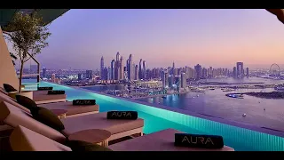 Highest 360° infinity pool in the WORLD | AURA SKYPOOL DUBAI