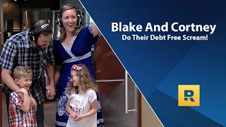 Blake and Cortney's Debt Free Scream! Paid off $89,000 in 5 years.