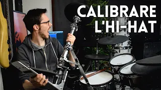 Come REGOLARE L'HI-HAT della BATTERIA ELETTRONICA | Tutorial