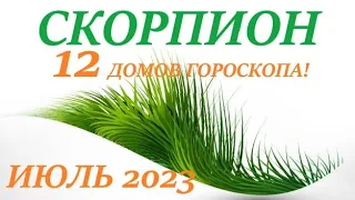 СКОРПИОН♏ИЮЛЬ 2023🚀Прогноз на месяц таро расклад/таро гороскоп👍Все знаки зодиака!12 домов гороскопа!